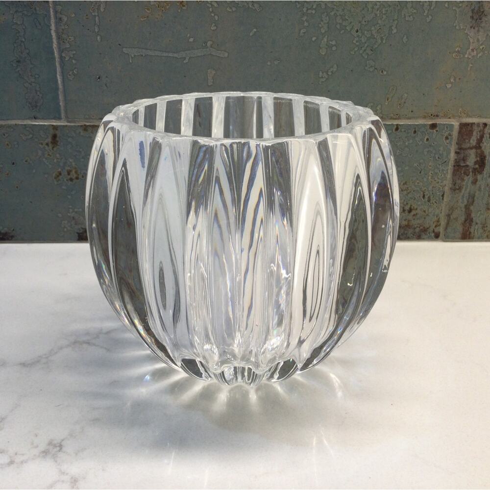 Shannon Crystal Hand Crafted Lead Crystal Candle Holder